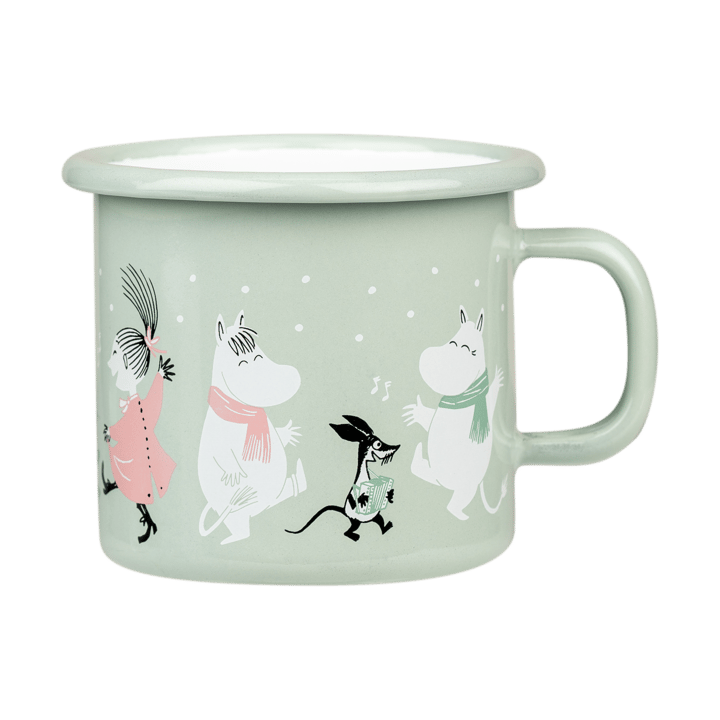 Tazza in smalto Moomin 25 cl, Festive spirits Muurla