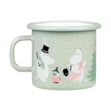 Tazza in smalto Moomin 25 cl - Festive spirits - Muurla