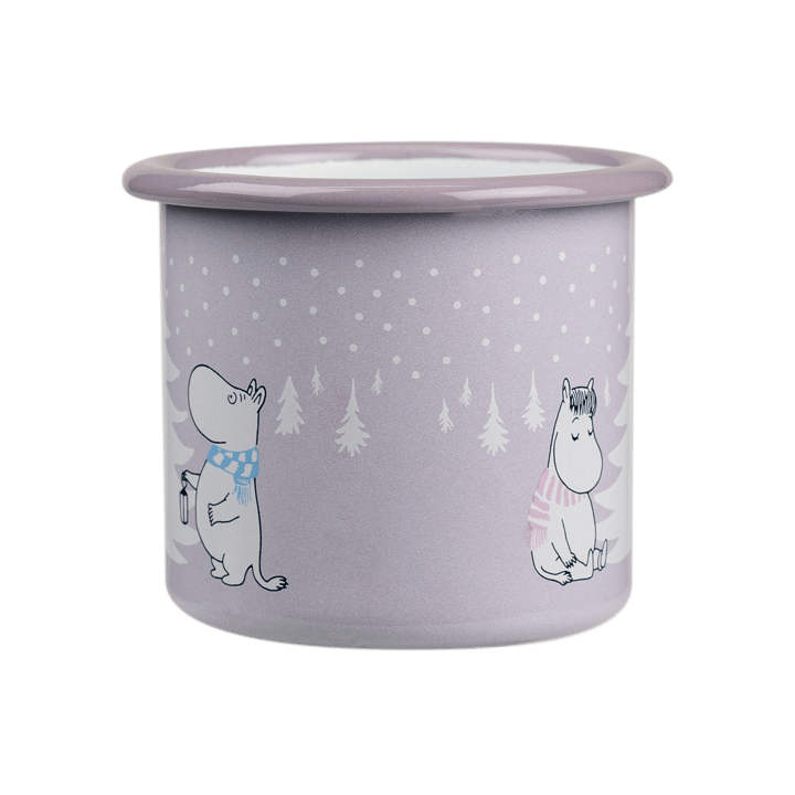 Tazza in smalto Moomin 25 cl, Snowfall Muurla