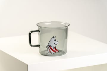 Tazza in vetro Moominmamma 35 cl - grigio - Muurla