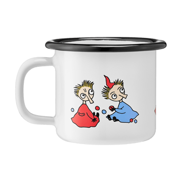 Tazza smaltata Moomin 1,5 dl - Thingumy and bob - Muurla