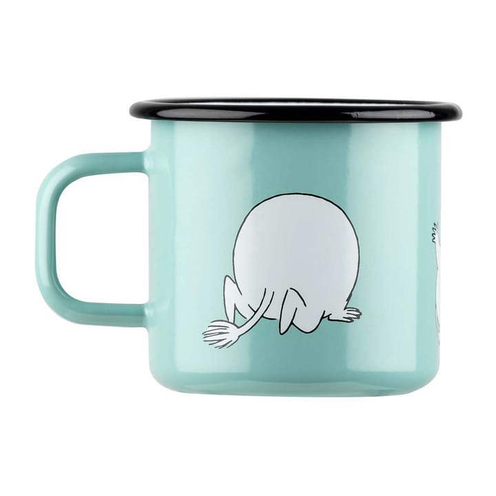 Tazza smaltata Moomin Retro 37 cl, Menta Muurla