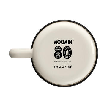 Tazza smaltata Mumin 80 37 cl - Bianco - Muurla