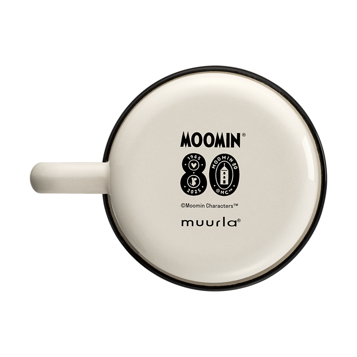 Tazza smaltata Mumin 80 37 cl, Bianco Muurla