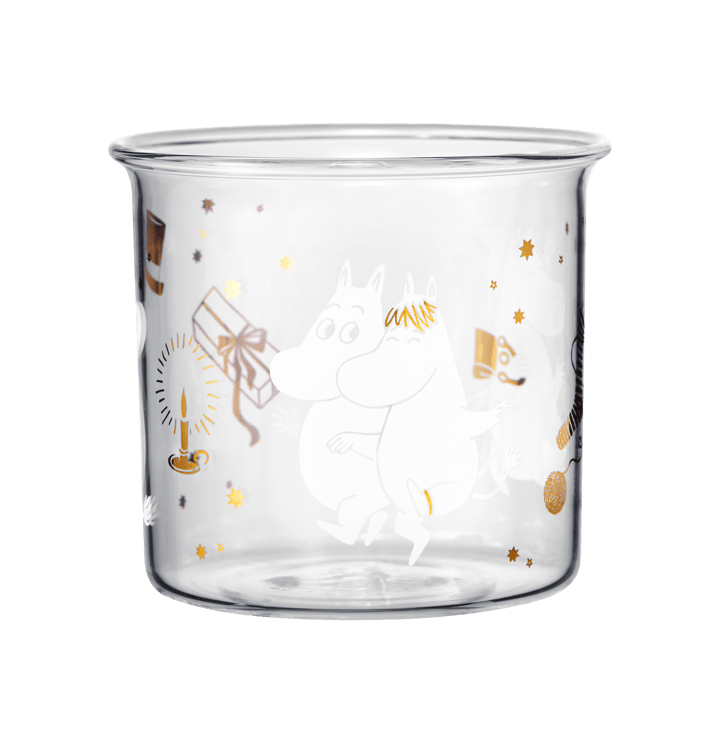 Tazza vetro Moomin 35 cl - Sparkling stars - Muurla