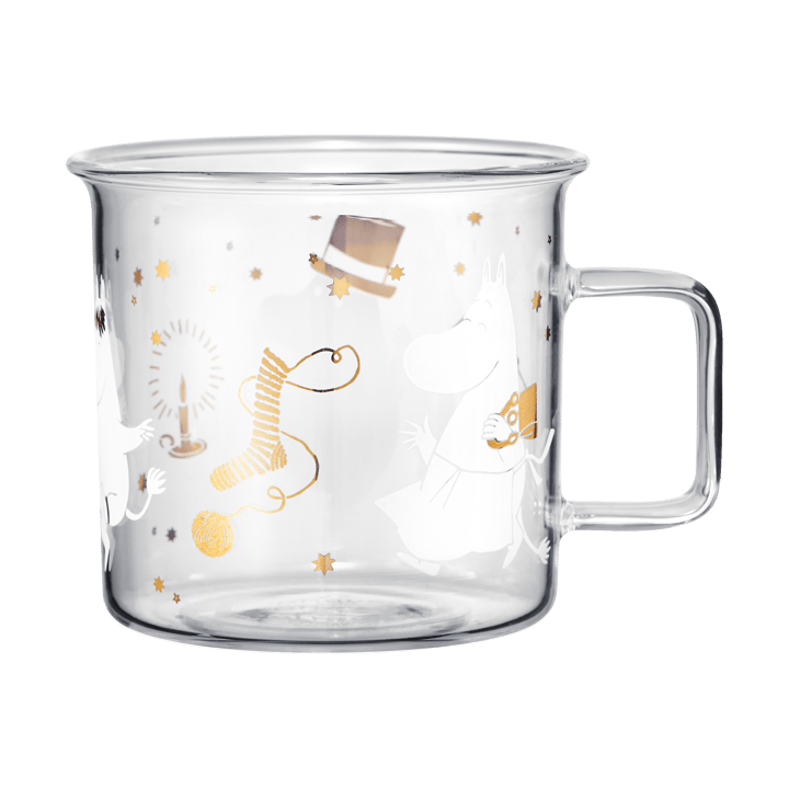 Tazza vetro Moomin 35 cl - Sparkling stars - Muurla