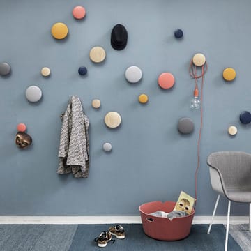 Appendiabiti The Dots blu notte - grande - Muuto