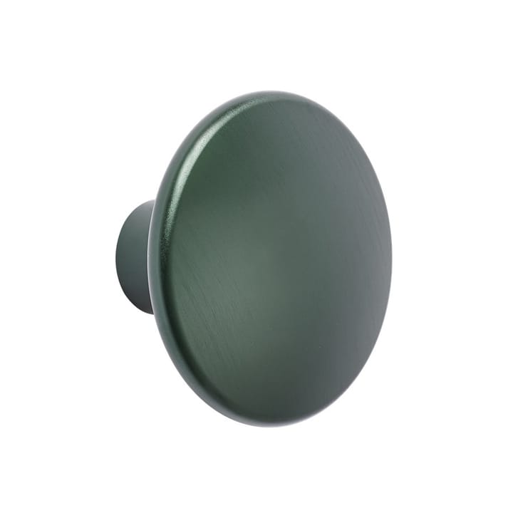 Appendiabiti The Dots metallo 5 cm - verde scuro - Muuto