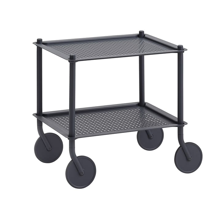 Carrello 2-layer Flow 57 cm - Blu-grigio - Muuto