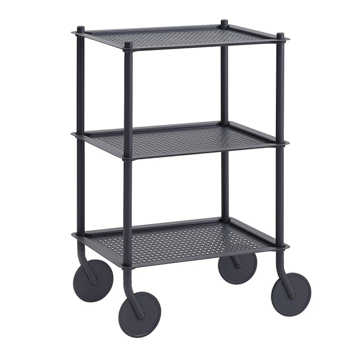 Carrello Flow 3-layer 90 cm - Blu-grigio - Muuto