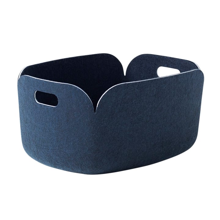 Cesto portaoggetti Restore - midnight blue - Muuto