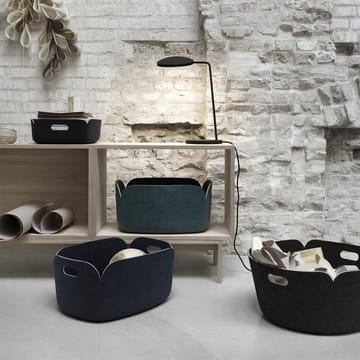 Cesto portaoggetti Restore - midnight blue - Muuto