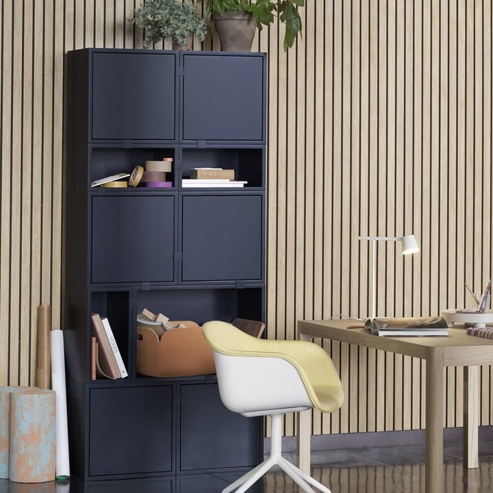 Clip Stacked 2.0, confezione da 5 - midnight blue - Muuto