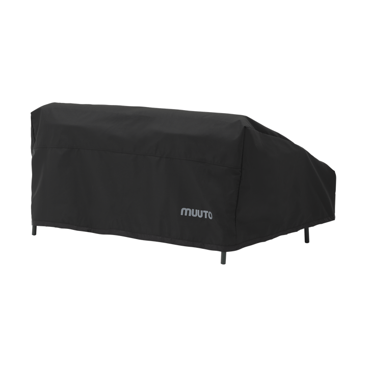 Copertura protettiva per divano a 2 posti Settle Outdoor - Black - Muuto