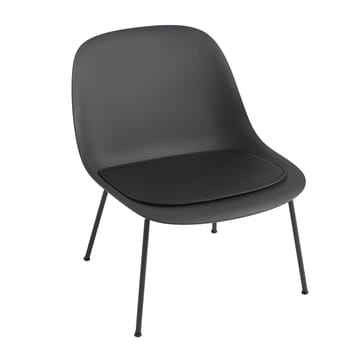 Cuscino per sedia Fiber - cuoio nero - Muuto