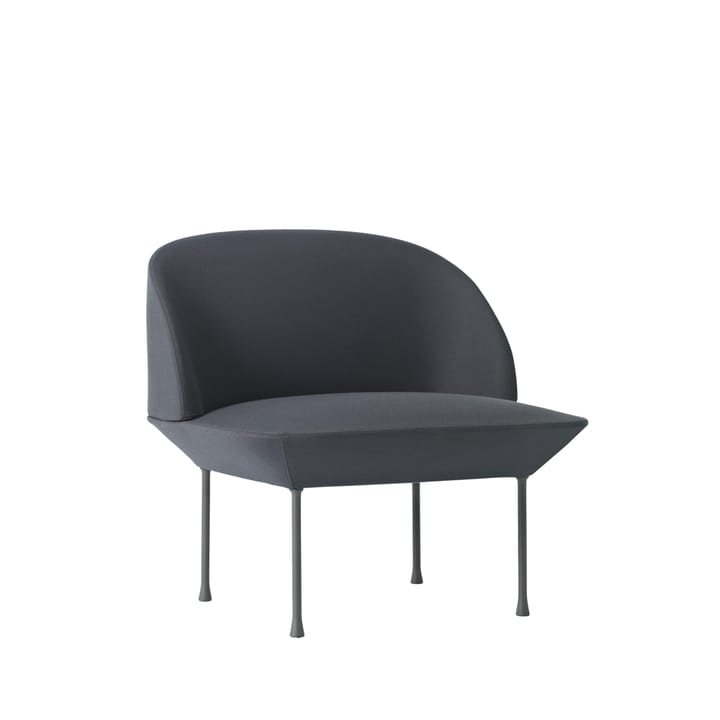 Divano 1 posto Oslo - Steelcut 180, grigio scuro - Muuto