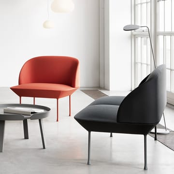 Divano Oslo a 2 posti - Steelcut 180-Dark grey - Muuto