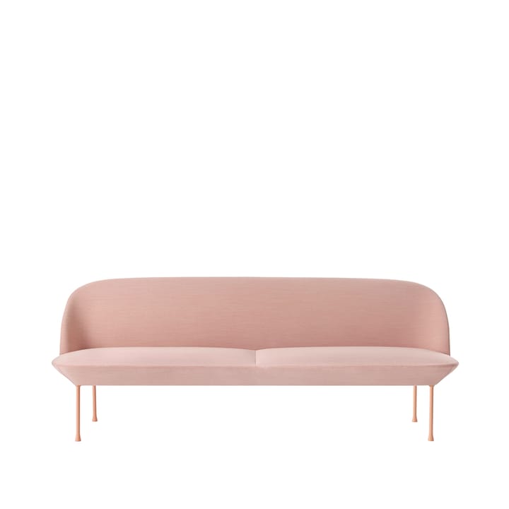 Divano Oslo a 3 posti - Steelcut trio 515-Rose - Muuto