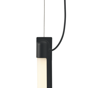 Lampada a sospensione Fine Suspension Lamp 120 cm - Black - Muuto