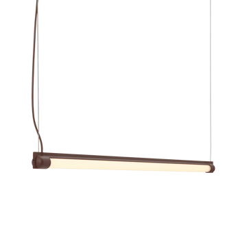 Lampada a sospensione Fine Suspension Lamp 90 cm - Deep Red - Muuto