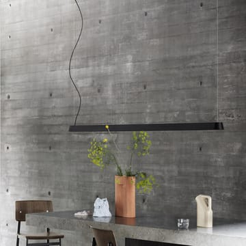 Lampada a sospensione Linear - Black, 87,2 cm - Muuto