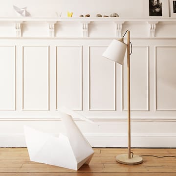 Lampada da pavimento Pull - bianco - Muuto