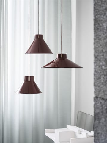 Lampada da soffitto Top Ø21 cm - Rosso porpora - Muuto