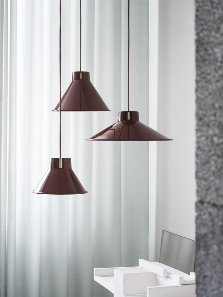 Lampada da soffitto Top Ø21 cm, Rosso porpora Muuto