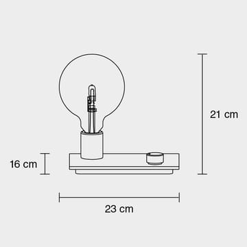 Lampada da tavolo Control  - nero - Muuto