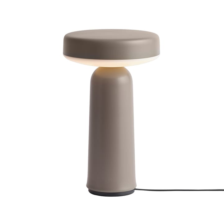 Lampada da tavolo portatile Ease 21,5 cm, Grigio talpa Muuto