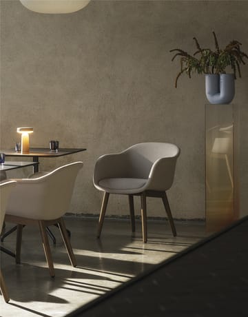 Lampada da tavolo portatile Ease 21,5 cm - Grigio talpa - Muuto