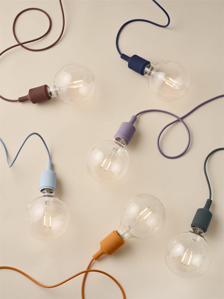 Lampadario E27, Arancione chiaro Muuto