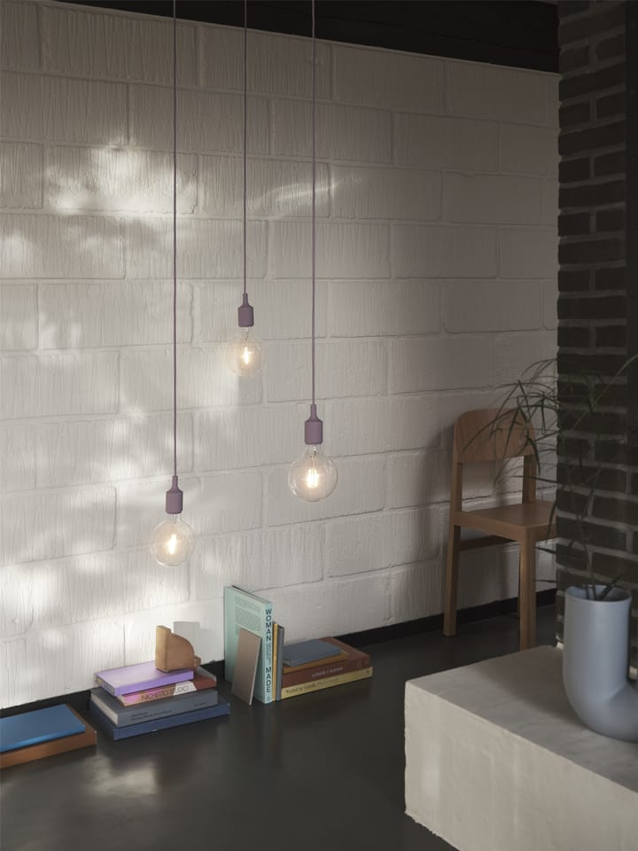 Lampadario E27, Dusty lilac Muuto