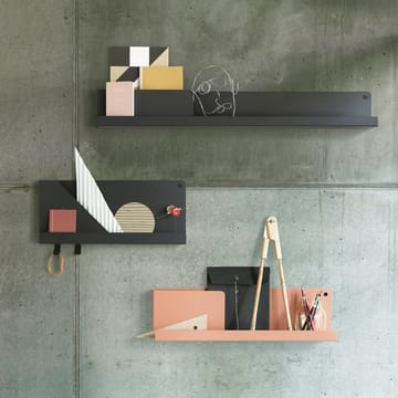 Mensola Folded grande - nero - Muuto