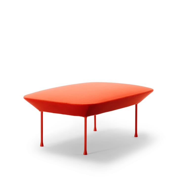 Pouf Oslo - Steelcut 550, tangerine - Muuto