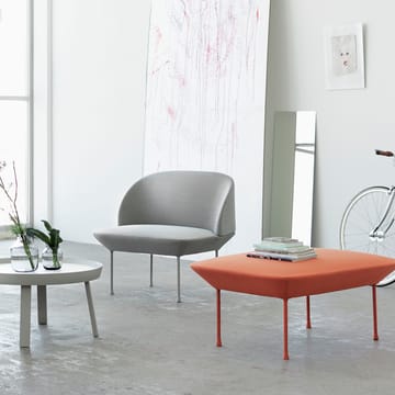 Pouf Oslo - Steelcut 550, tangerine - Muuto