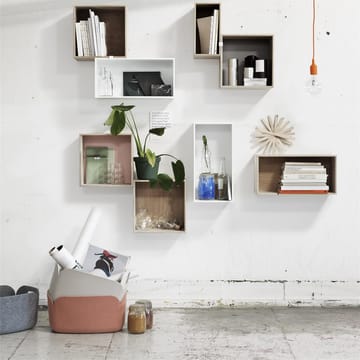 Scaffalatura Mini Stacked 2.0, grande - bianco - Muuto