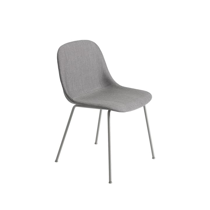 Sedia Fiber con base in acciaio - Remix 133, grigio - Muuto