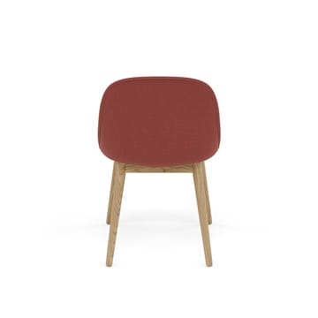 Sedia Fiber con gambe in legno  - Re-wool 558-oak - Muuto