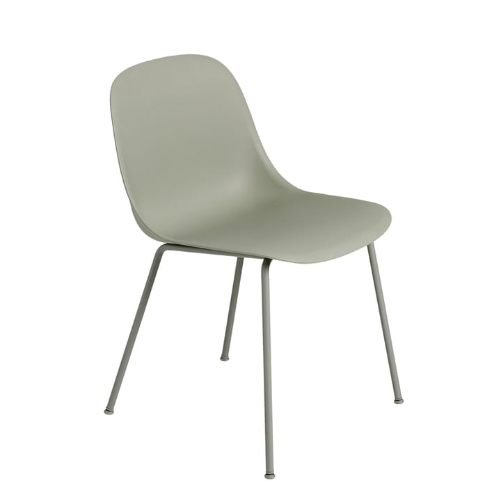 Sedia Fiber confezione da 2, Dusty green (plastica) Muuto