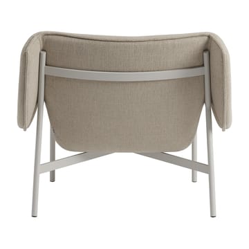 Sedia lounge Wrap - Ecriture 240, grigio - Muuto