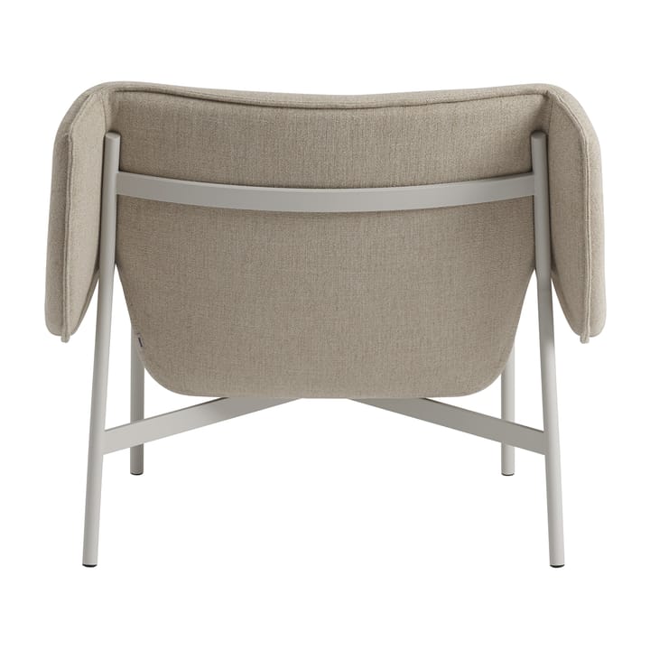 Sedia lounge Wrap, Ecriture 240, grigio Muuto