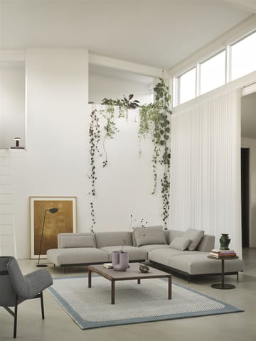 Sedia lounge Wrap - Sabi 151, nero - Muuto