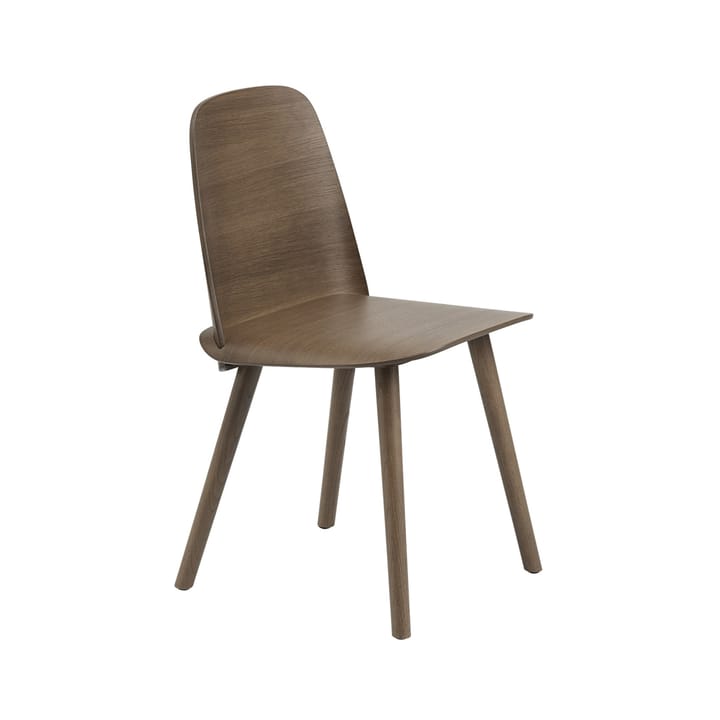 Sedia Nerd, Stained dark brown Muuto