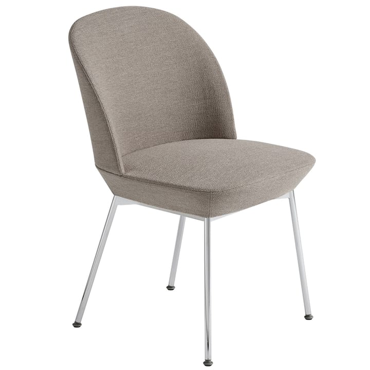 Sedia Oslo con gambe cromate, Ocean 32 Muuto