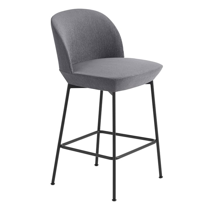 Sgabello da bancone Oslo 65 cm - Still 161, nero antracite - Muuto