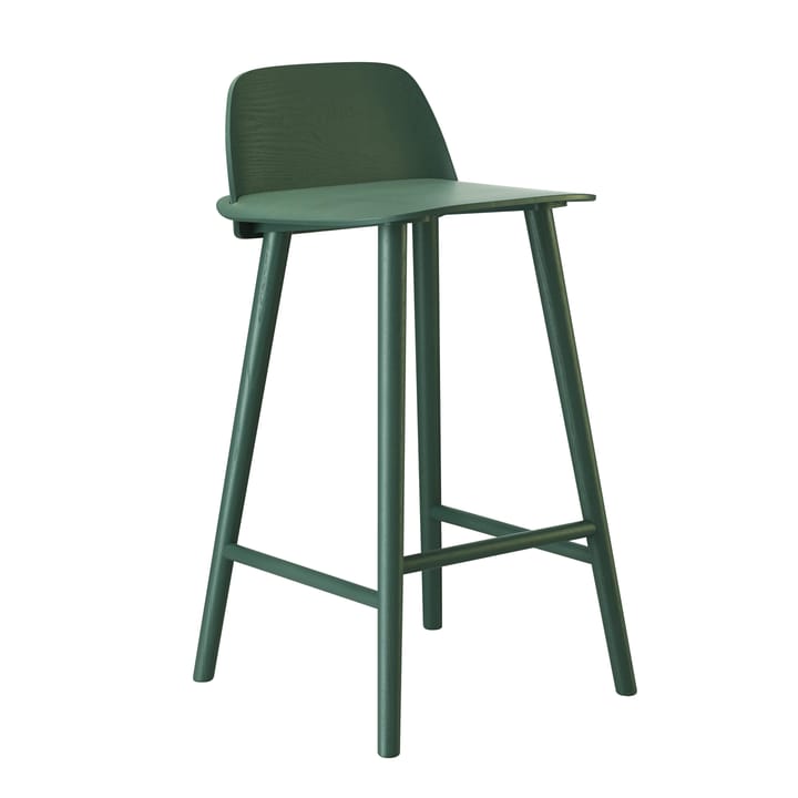 Sgabello da bar Nerd - scuro-verde - Muuto