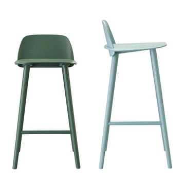 Sgabello da bar Nerd - scuro-verde - Muuto