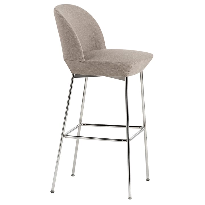 Sgabello da bar Oslo con gambe cromate - Ocean 32 - Muuto