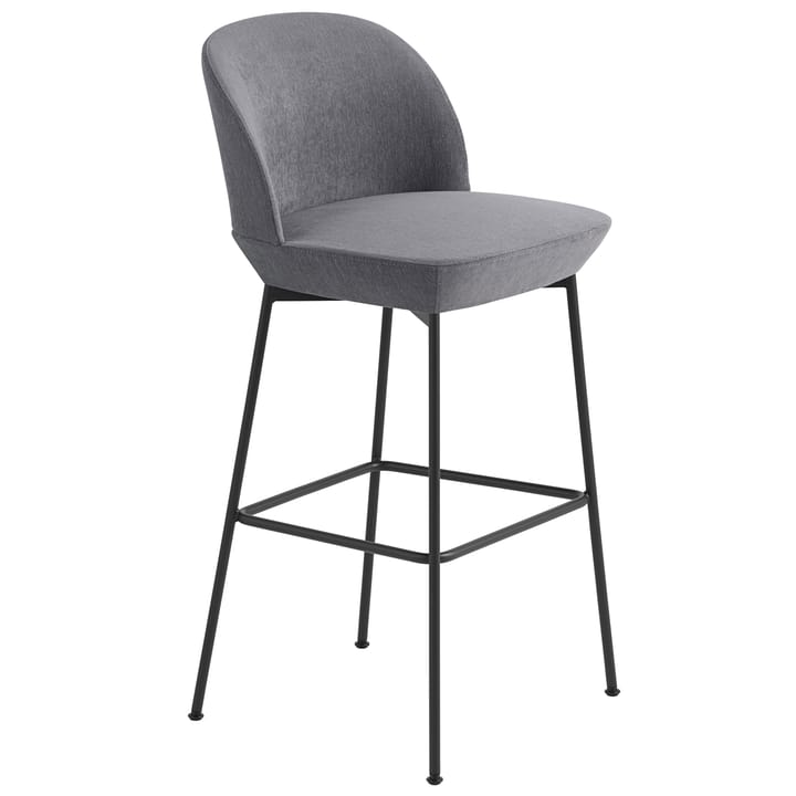 Sgabello da bar Oslo con gambe nere - Still 161 - Muuto